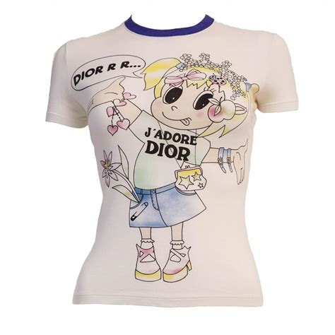 dior red face shirt|Dior shirt cartoon.